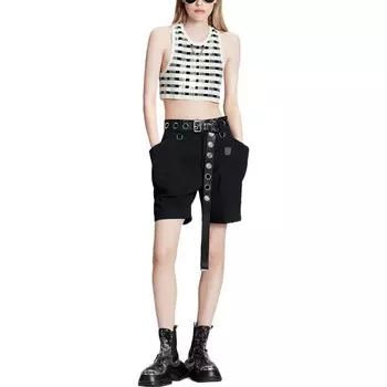 Жилет женский Louis Vuitton, черный / белый