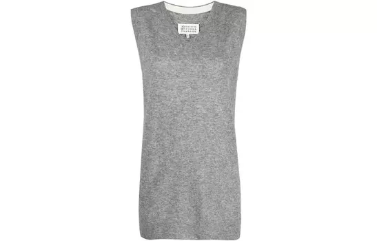 Жилет женский Maison Margiela удлиненный, серый