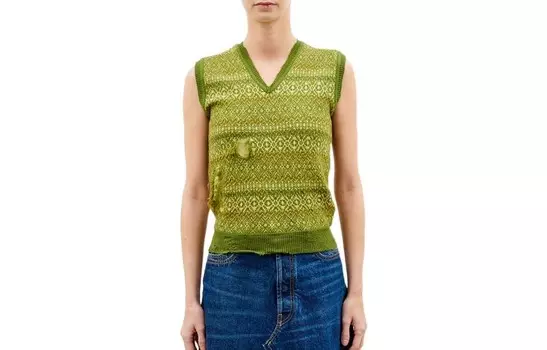 Жилет женский Maison Margiela, зеленый