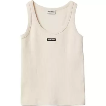 Жилет женский Miu Miu, белый