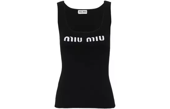 Жилет женский Miu Miu, черный
