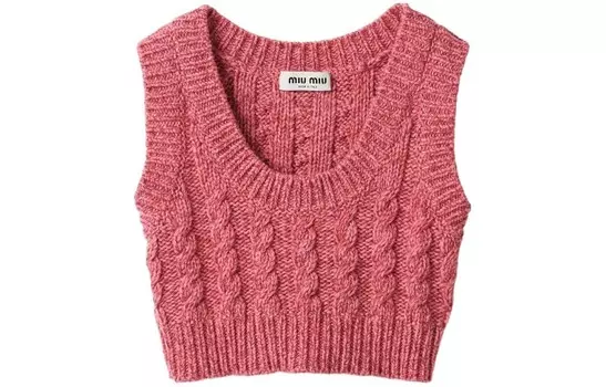 Жилет женский Miu Miu, розовый