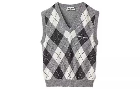 Жилет женский Miu Miu, серый