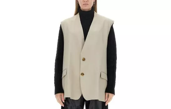 Жилет женский Mm6 Maison Margiela, бежевый