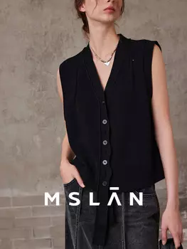 Жилет женский MSlan Langmo, черный
