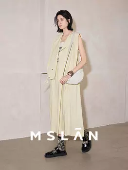 Жилет женский Mslan, желтый