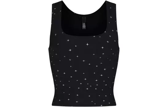 Жилет женский ONYX SPARKLE PRINT/Onyx Glitter Print Skims