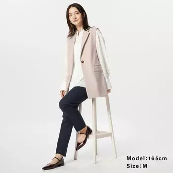 Жилет женский PLST на пуговицах, бежевый