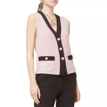Жилет женский розовый Chanel, розовый