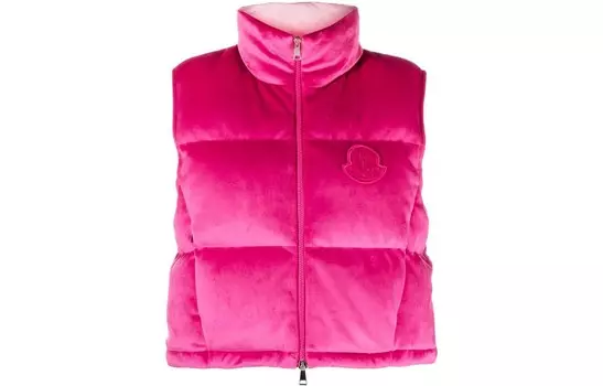 Жилет женский розовый фиолетовый Moncler