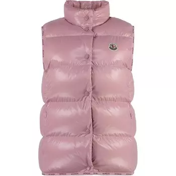 Жилет женский розовый Moncler, розовый