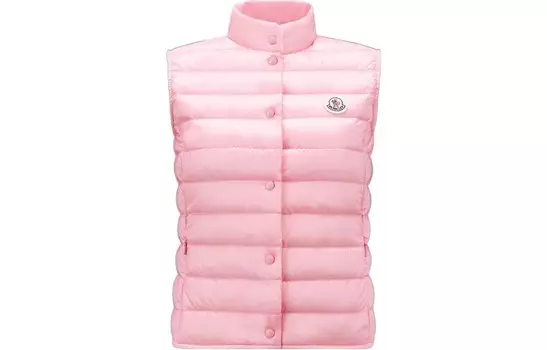 Жилет женский розовый Moncler, розовый