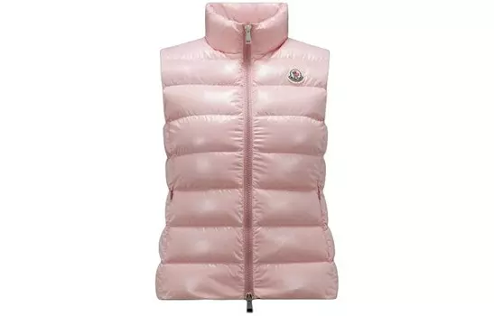 Жилет женский розовый Moncler, розовый