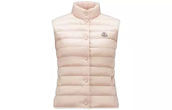 Жилет женский розовый Moncler, розовый