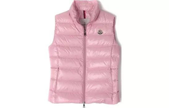 Жилет женский розовый Moncler, розовый