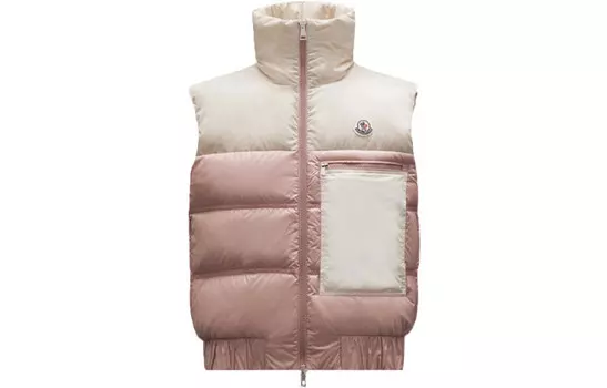 Жилет женский розовый Moncler, розовый