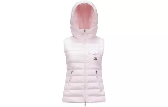 Жилет женский розовый Moncler, розовый