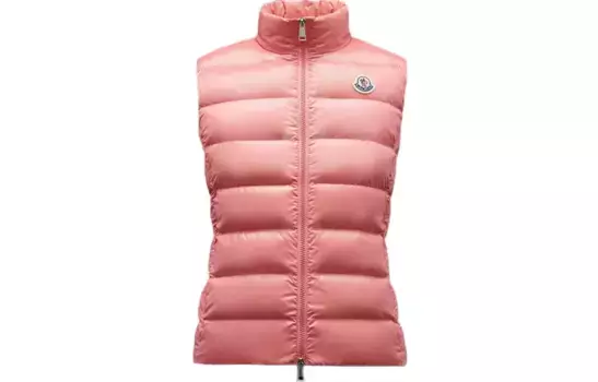 Жилет женский розовый Moncler, розовый