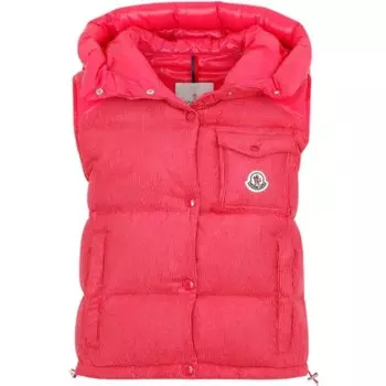 Жилет женский розовый Moncler, розовый