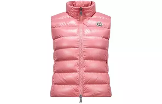 Жилет женский розовый Moncler, розовый