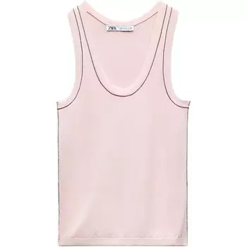 Жилет женский розовый Zara
