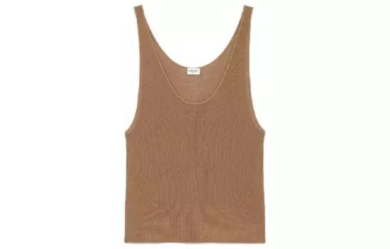 Жилет женский Saint Laurent, хаки