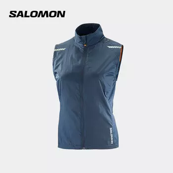 Жилет женский Salomon Flo Vest для бега, серый