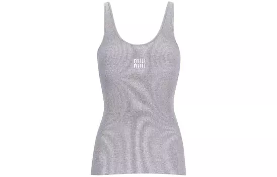 Жилет женский серый Miu Miu