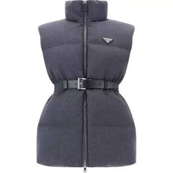 Жилет женский серый Prada