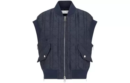 Жилет женский синий Dior