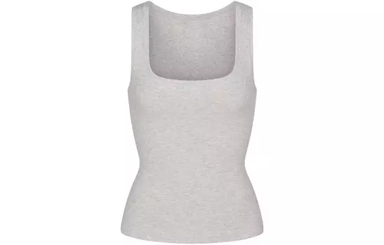 Жилет женский СВЕТЛО-СЕРЫЙ МЕЛАС Skims