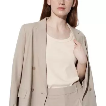 Жилет женский светло-бежевый Uniqlo