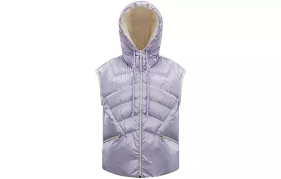 Жилет женский светло-фиолетовый Moncler