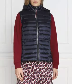 Жилет женский Tommy Hilfiger пуховой стеганый, синий