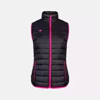 Жилет женский TYREE W Izas, черный/розовый