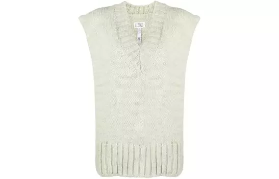 Жилет женский зеленый Maison Margiela