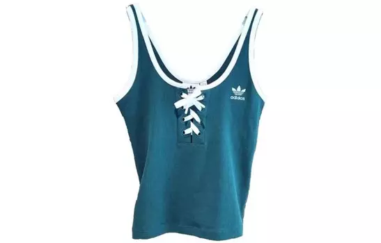 Жилет женский зеленый/розовый Adidas Originals