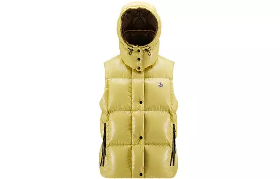 Жилет женский желтый Moncler