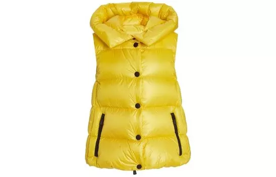Жилет женский желтый Moncler