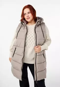 Жилет Zizzi, песочный