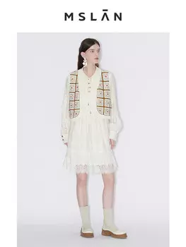 Жилетка Mslan клетчатая