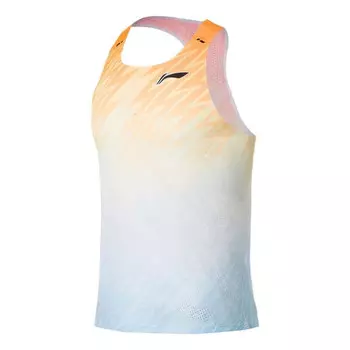 Жилеты беговые серии соревновательный жилет Li-Ning, оранжевый