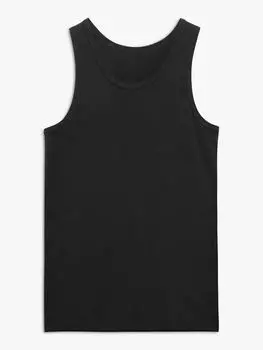 Жилеты из органического хлопка John Lewis, черный