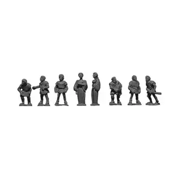 Жители деревни – ранние греческие гоплиты, безоружные., War & Empire - Ancient Miniatures - Greek (15mm)