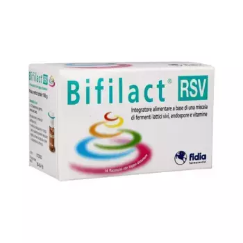 Живая молочнокислая ферментная добавка Bifilact RSV, 14 флаконов Fidia