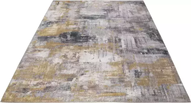 Живой ковер LUXOR "Prima", прямоугольный, короткий ворс, с принтом, современный дизайн, также доступен в виде дорожки LUXOR living 120х170 см, цвет gelb