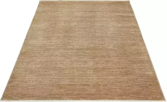 Живой ковер LUXOR "Вильнюс", прямоугольный, крапчатый, мягкий ворс, с бахромой, гостиная LUXOR living 160х230 см, цвет kupfer