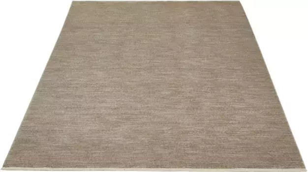 Живой ковер LUXOR "Вильнюс", прямоугольный, крапчатый, мягкий ворс, с бахромой, гостиная LUXOR living 120х170 см, цвет sand