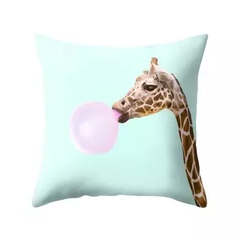 Животное Жирафы Коза Узор Пледы Наволочка Талия Чехлы для подушек Домашний Декор-9 # Stuttg