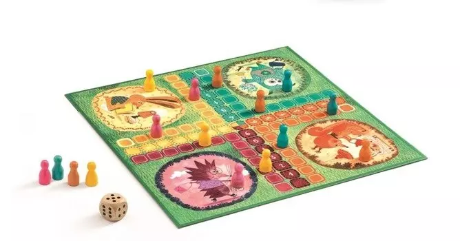 Животные, настольная игра, Джеко Djeco